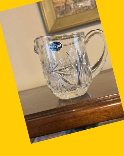Cremero de cristal Bohemia