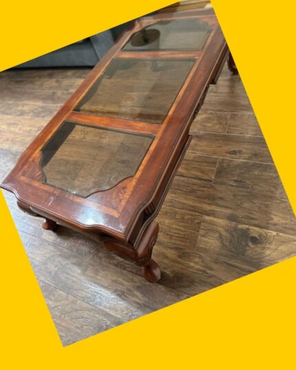 Mesa de centro madera palo de rosa