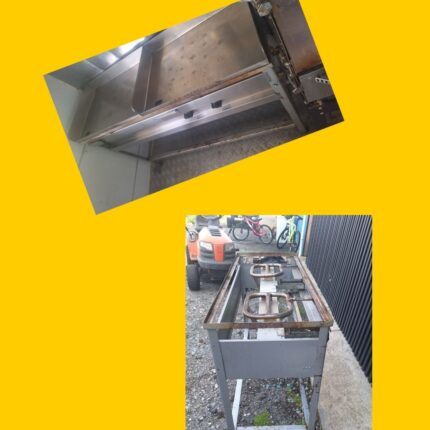 Plancha churrasquera industrial