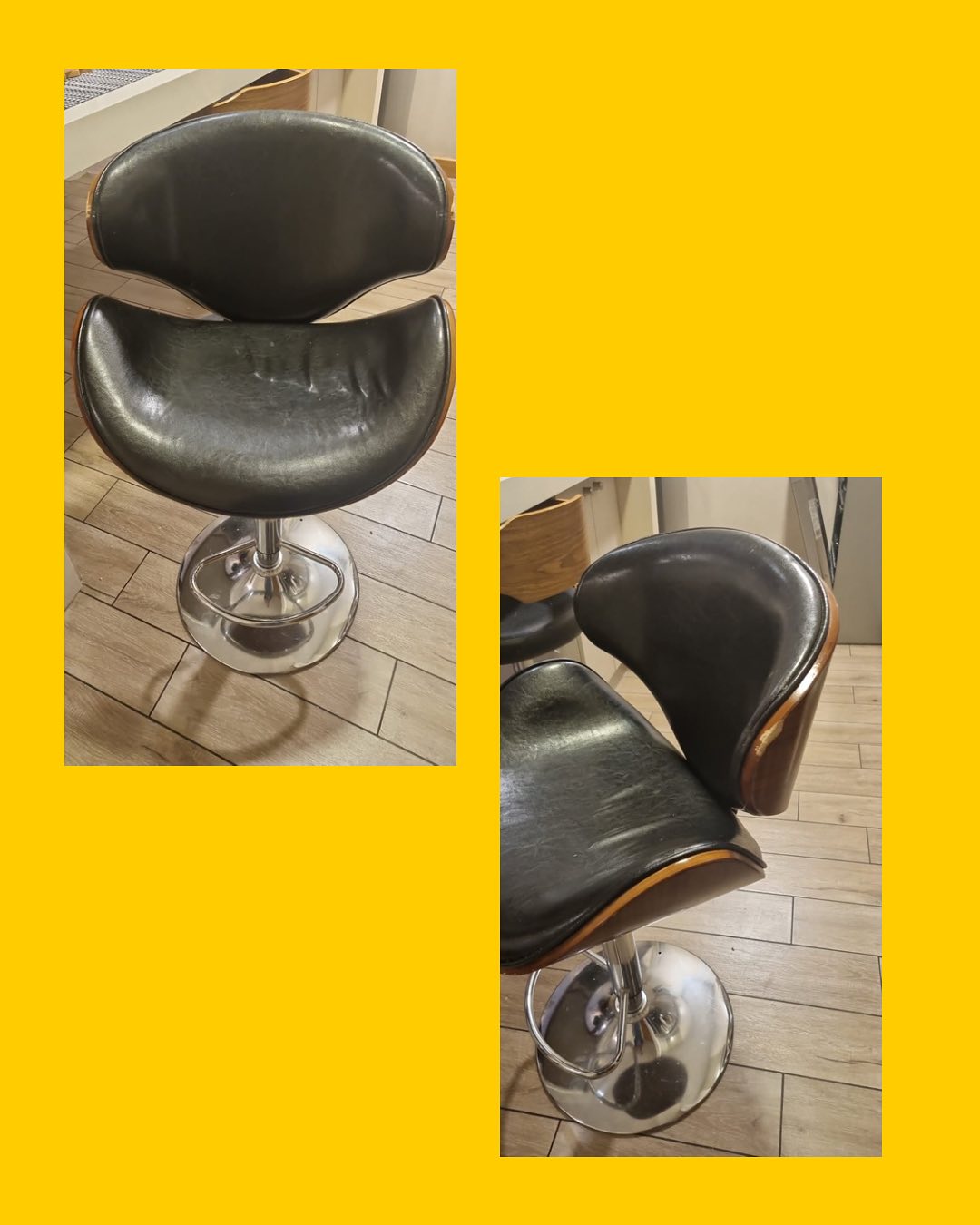Silla de bar giratoria Ashley