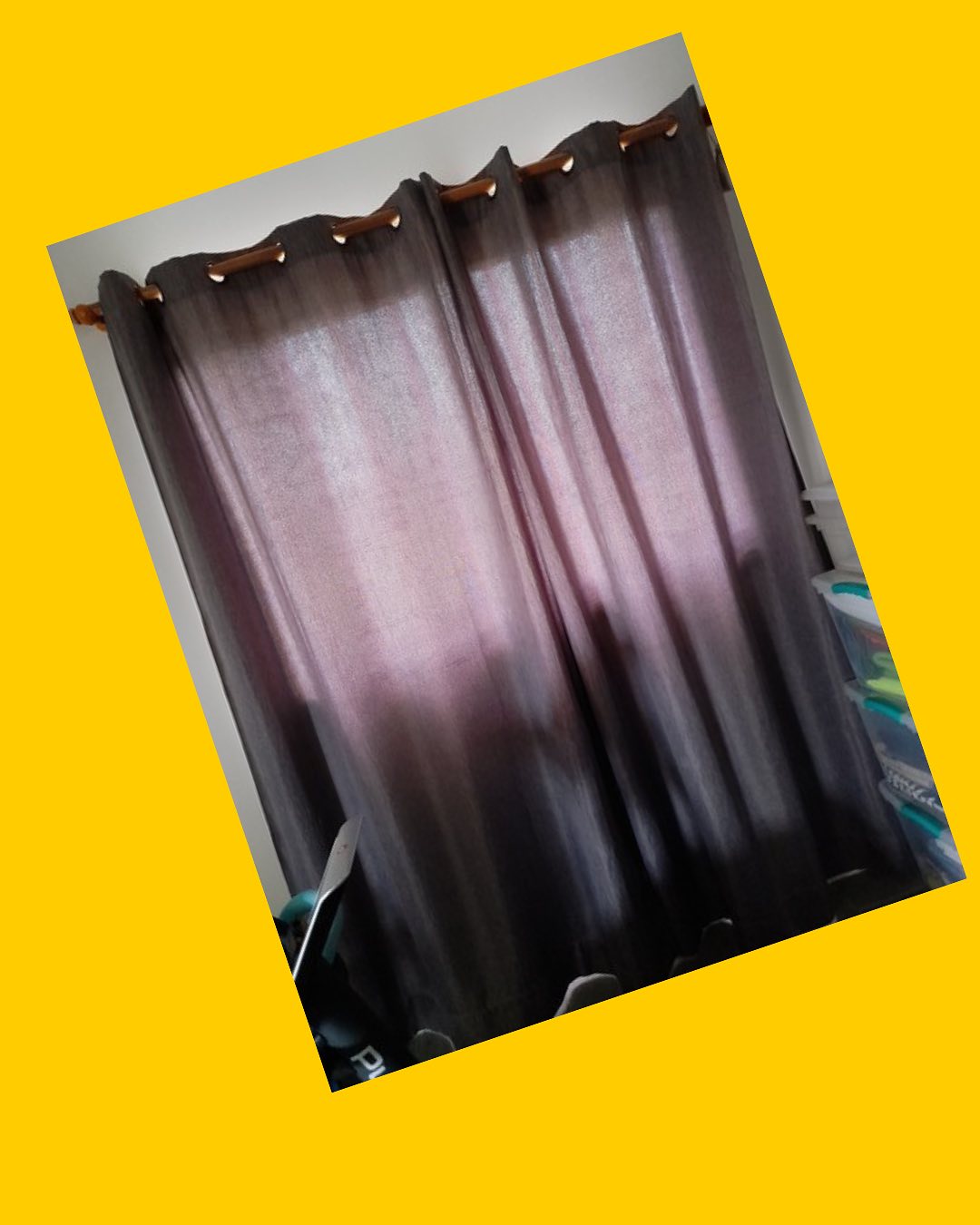 Set 4 paños cortinas con argollas