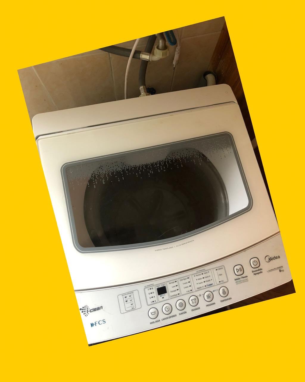 Lavadora 9 kilos Midea