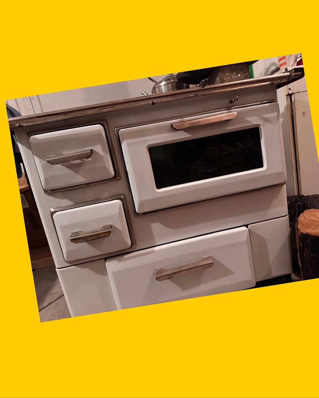 Cocina a leña Amesti