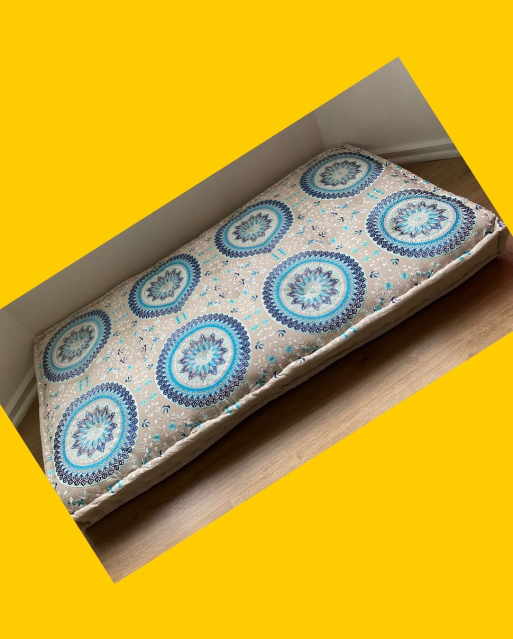 Colchón traído de la India