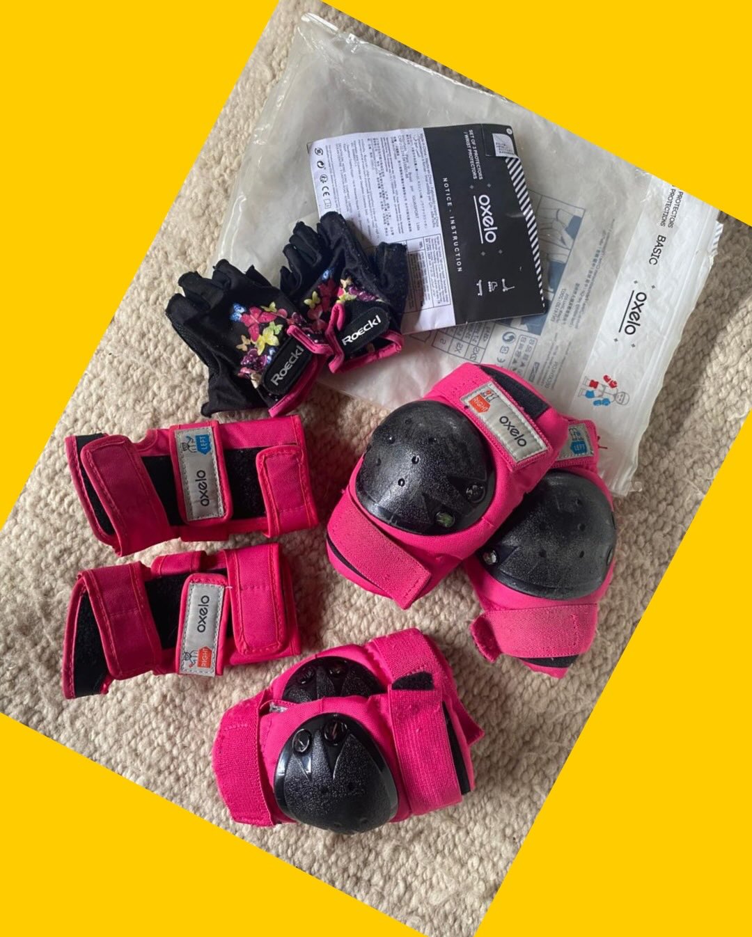 Set de protecciones Oxelo