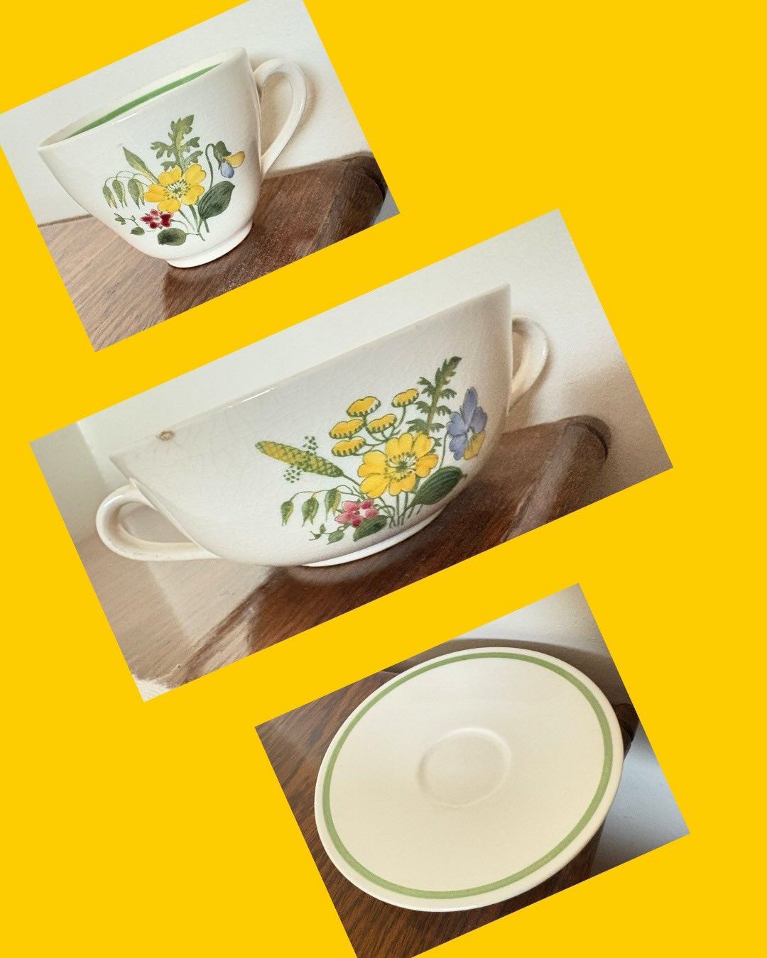 Juego de loza inglesa