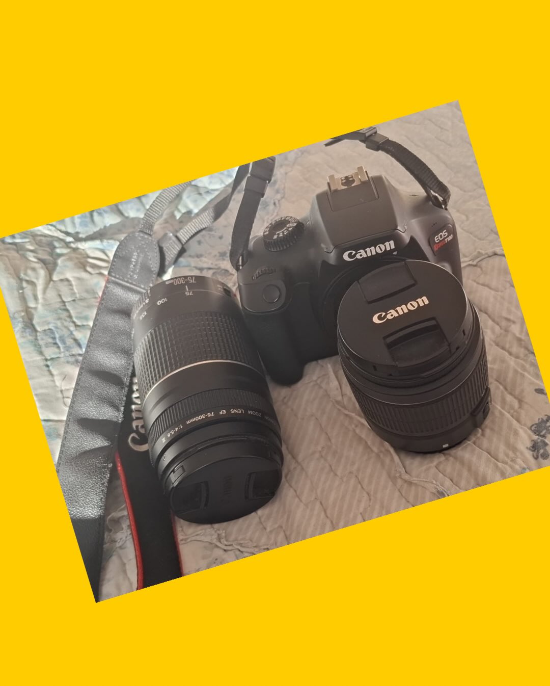 Cámara fotográfica Canon EOS Rebel T100