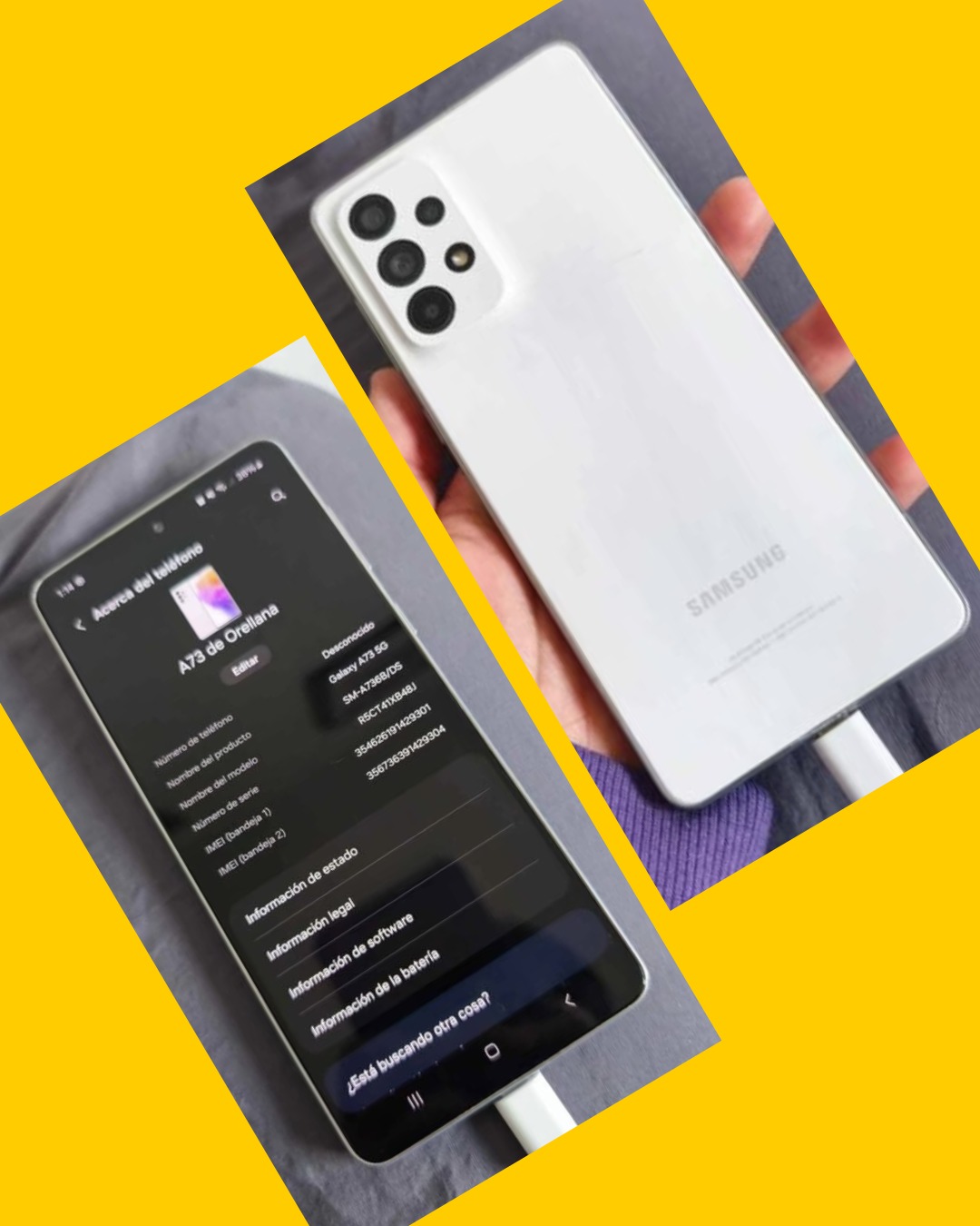 Celular Samsung Galaxy A73 128GB