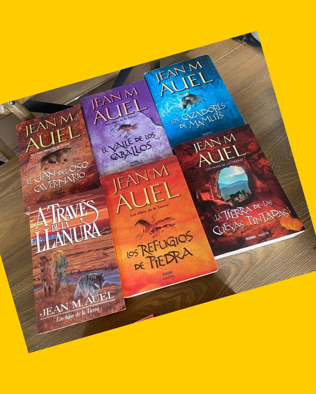 Colección libros Los Hijos de la Tierra - Jean M. Auel