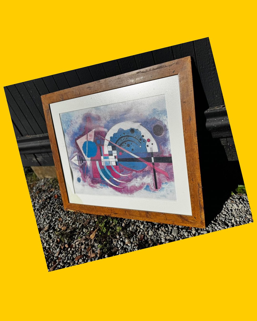 Lámina enmarcada Vasili Kandinsky