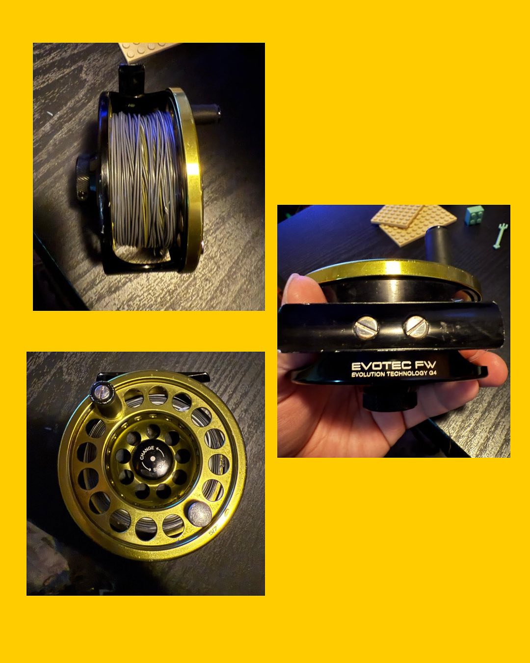 Carrete de pesca con mosca Loop