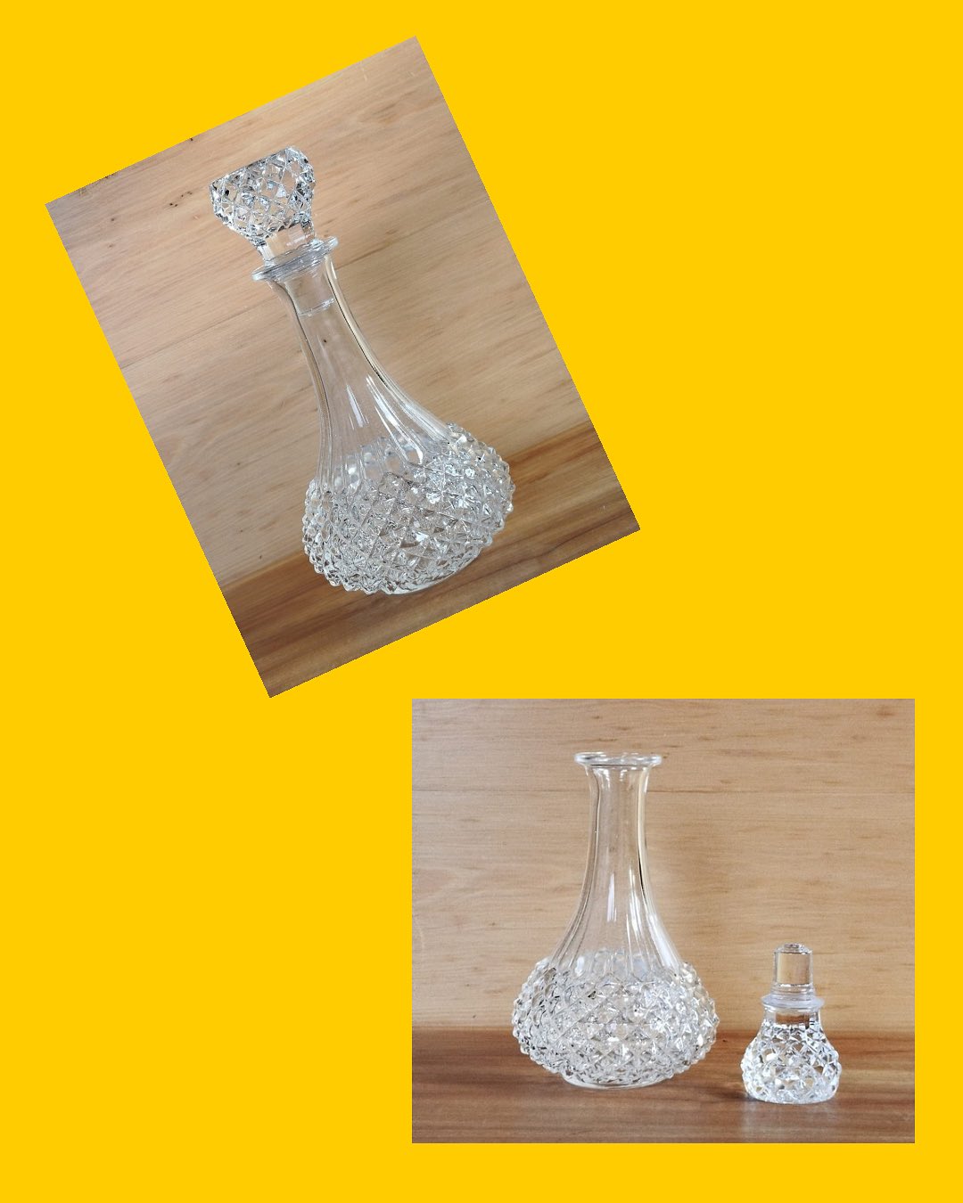 Decantador de cristal