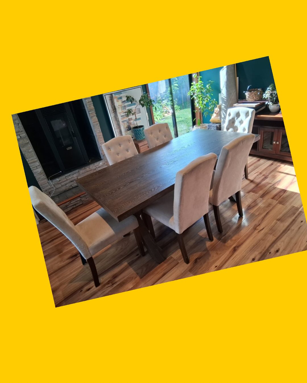 Juego de comedor / 6 sillas Sarah Miller