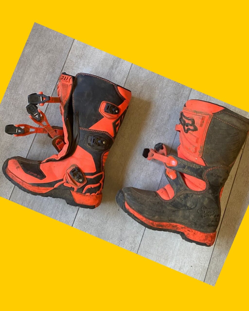 Botas de motocross Fox