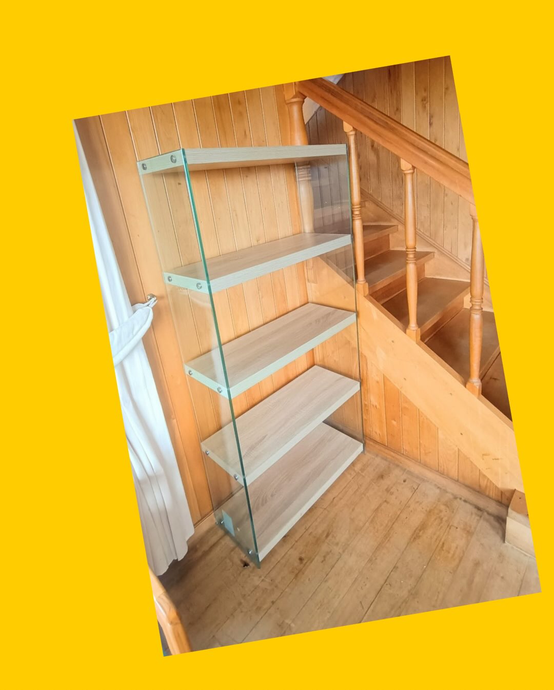 Librero con 5 repisas