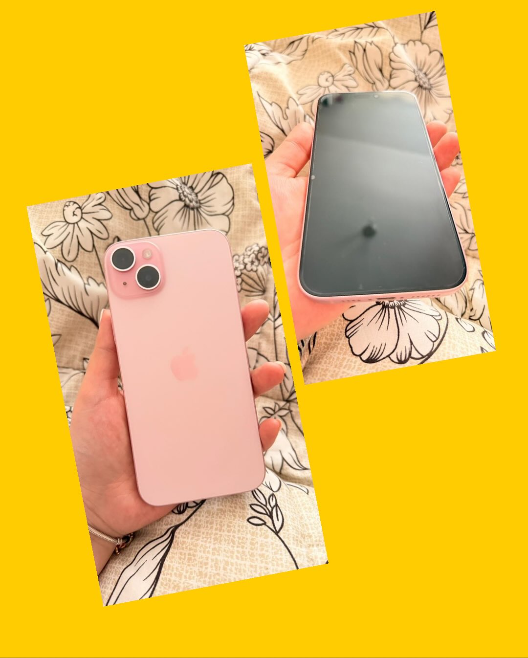 iPhone 15 plus 128GB rosado