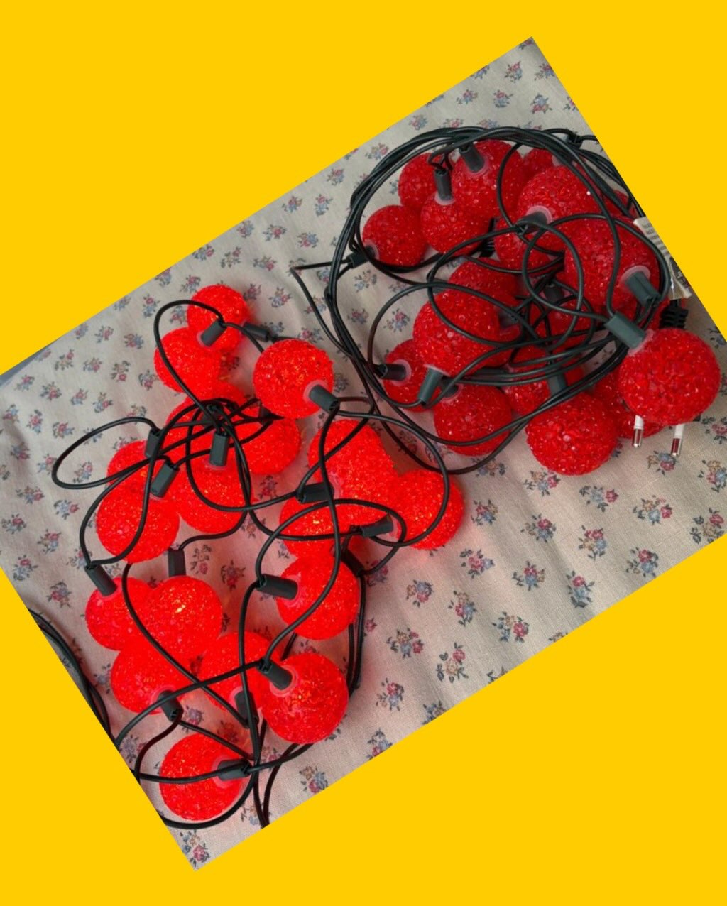 2 juegos de luces de navidad