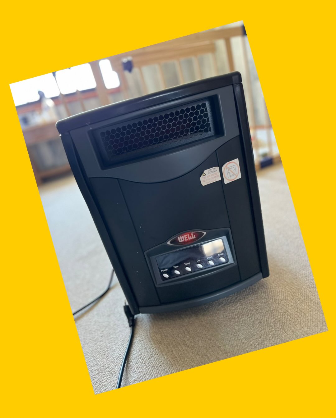 Estufa infrarroja Well