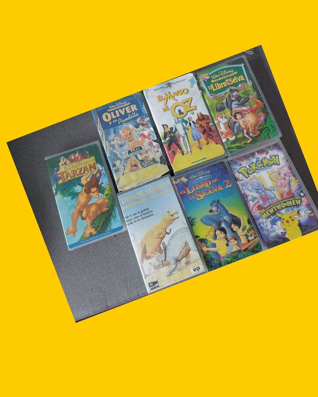 Pack de películas VHS