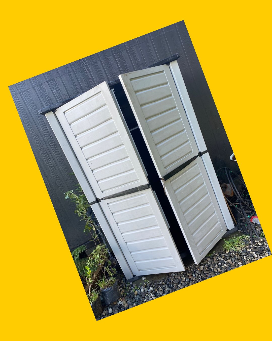Bodega PVC de exterior