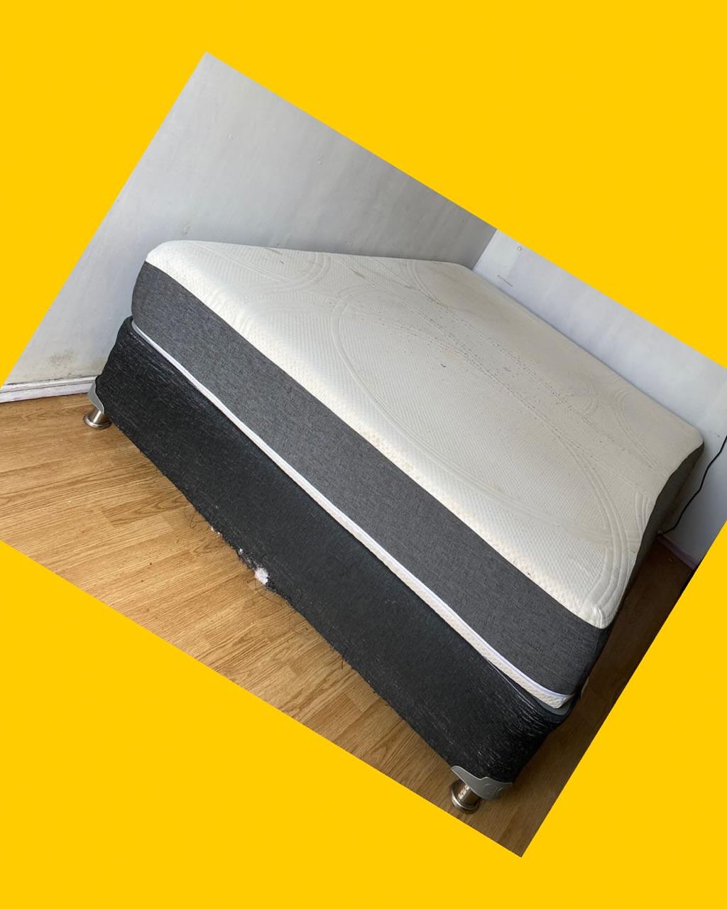 Cama 2 plazas + respaldo CIC