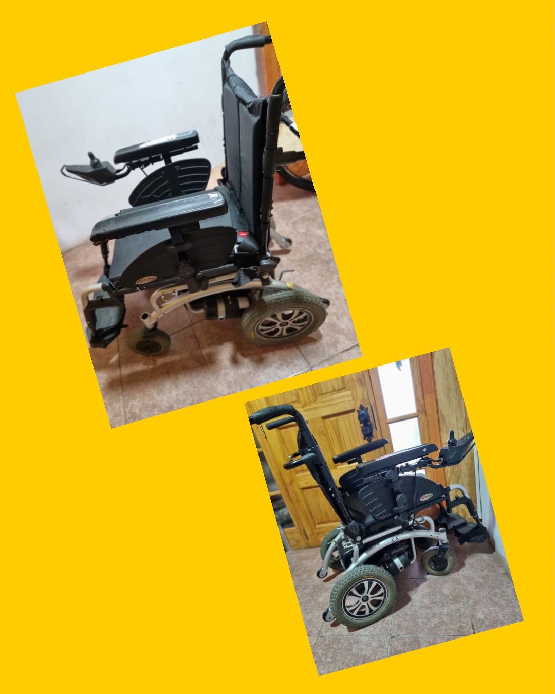 Silla de ruedas eléctrica estándar