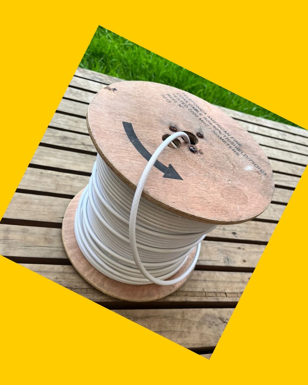 Rollo de cable