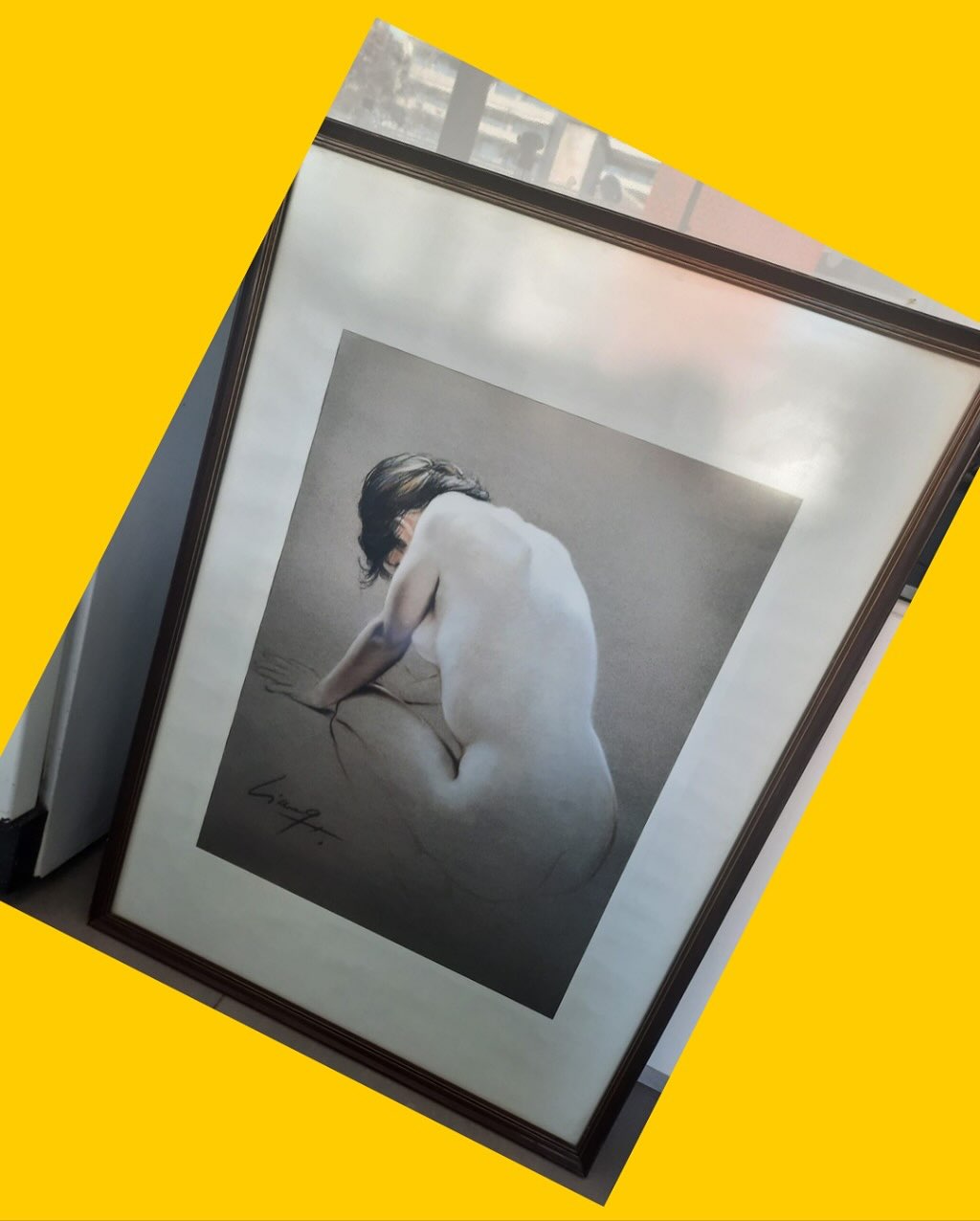 Cuadro 87 x 62 cms
