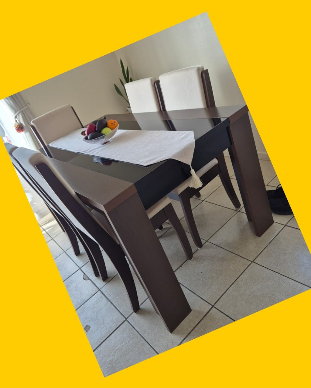 Juego de comedor / 6 sillas Decocasa