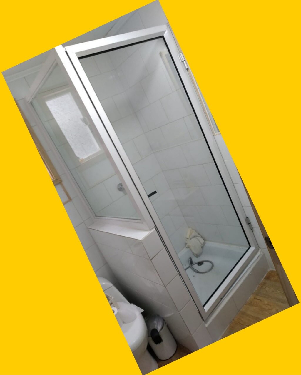 Shower door de vidrio templado