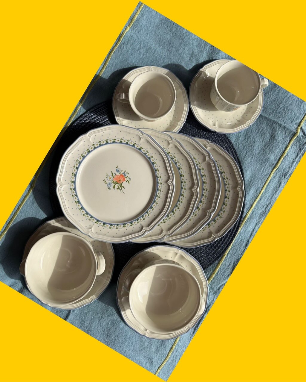 Juego de 12 piezas de porcelana Villeroy & Boch