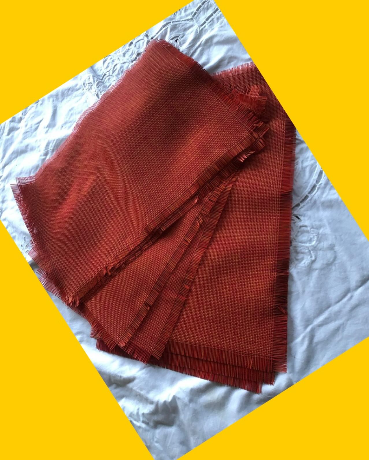 10 individuales plásticos