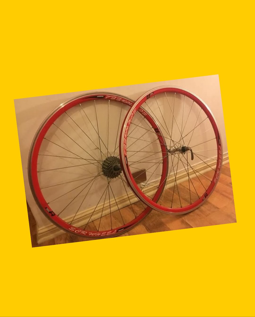 2 ruedas para bicicleta rutera Giant