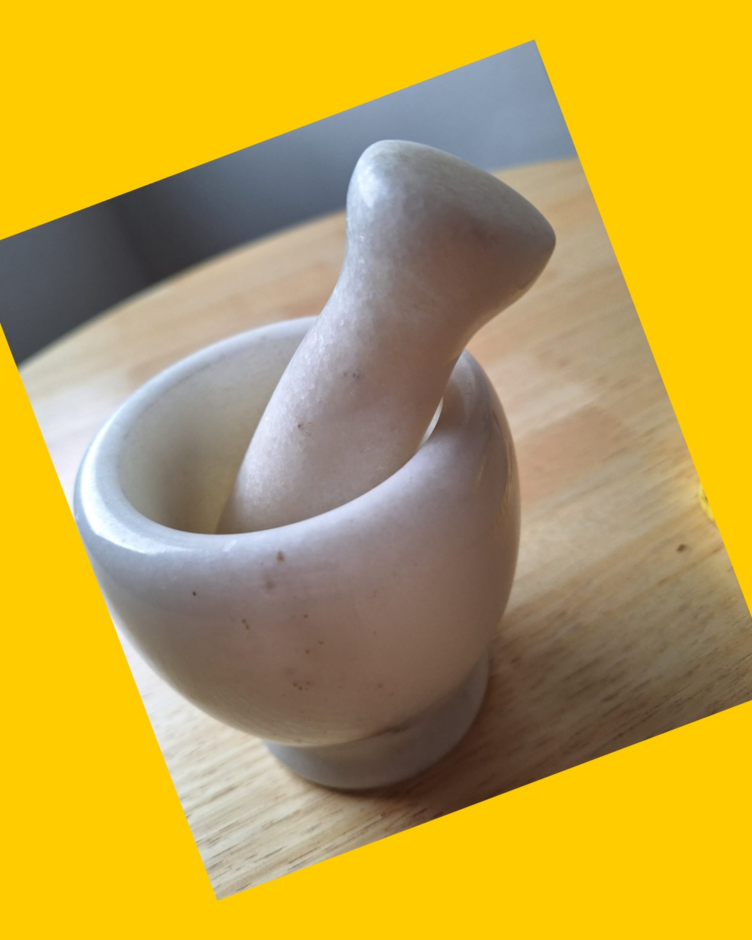 Mortero Marmol Blanco