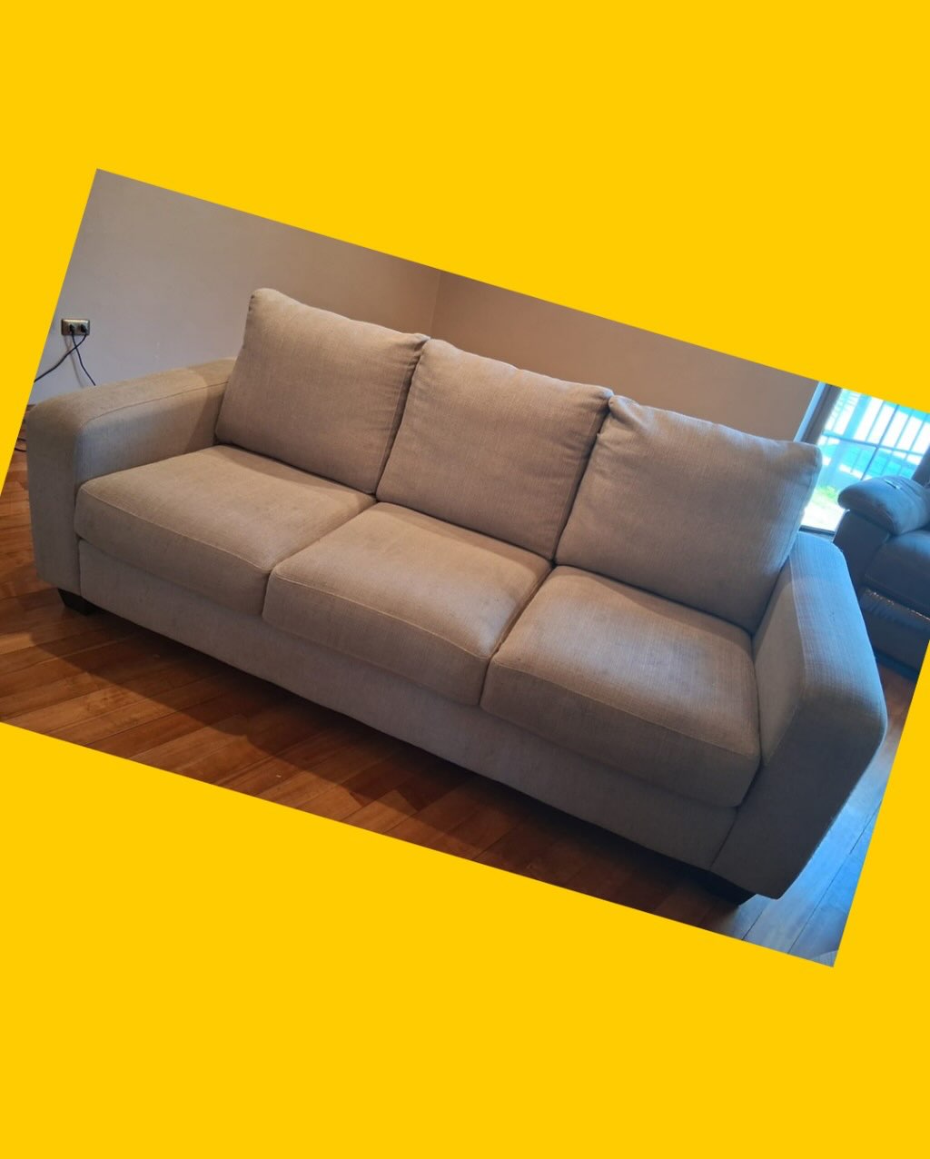 Sofá 3 cuerpos Rosen