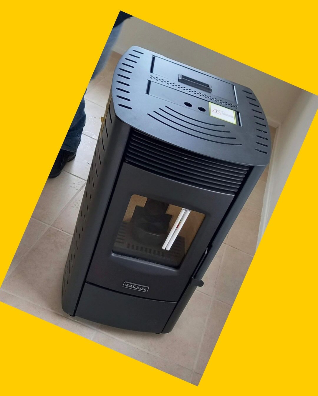 Estufa a pellet Alcázar
