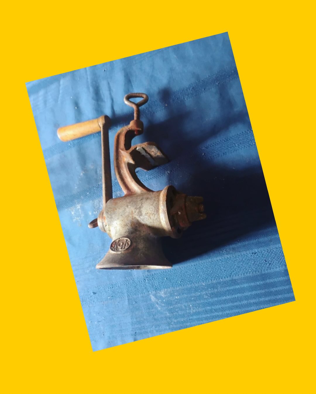 Moledora de carne antigua