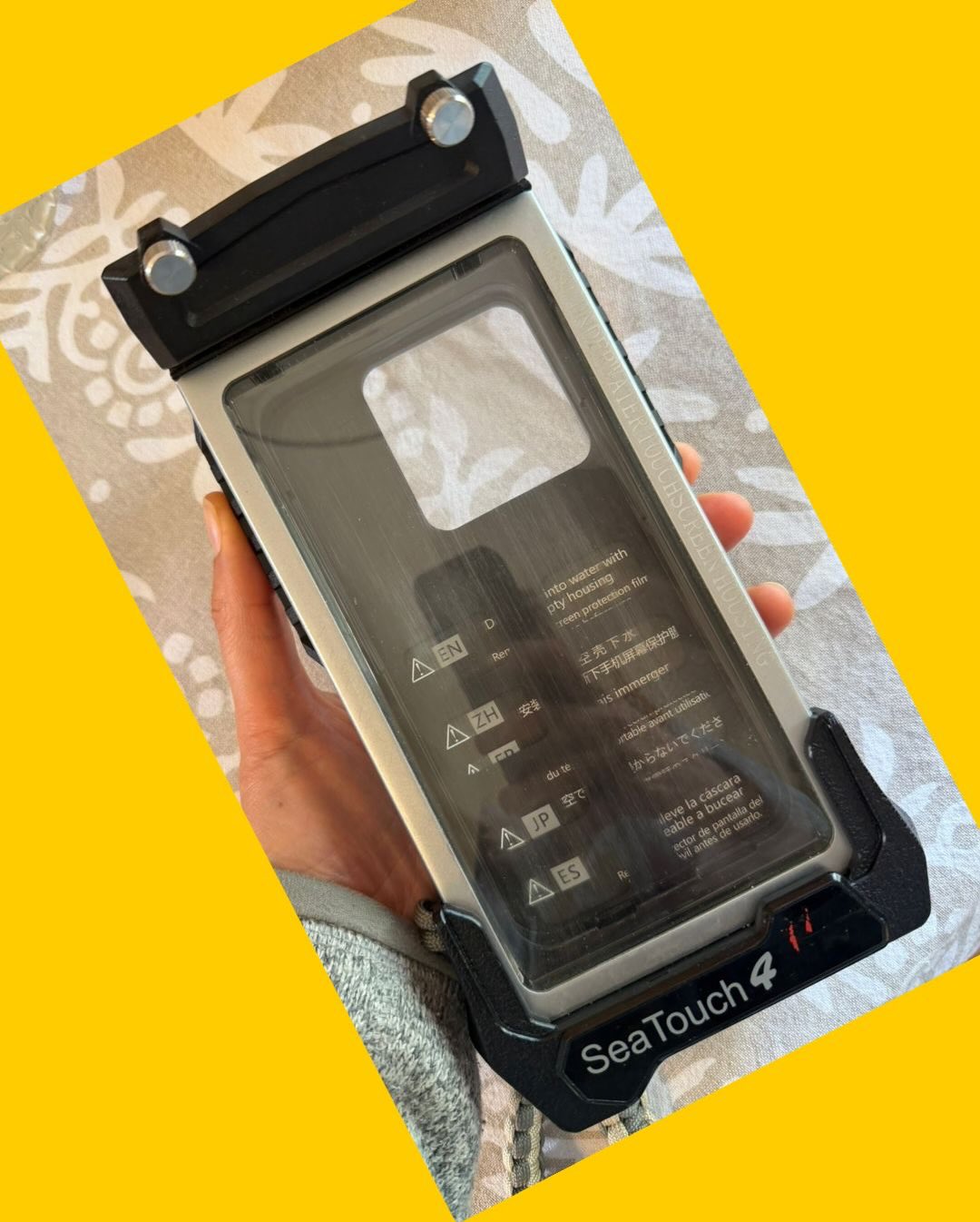 Carcasa de buceo para iPhone Divevolk