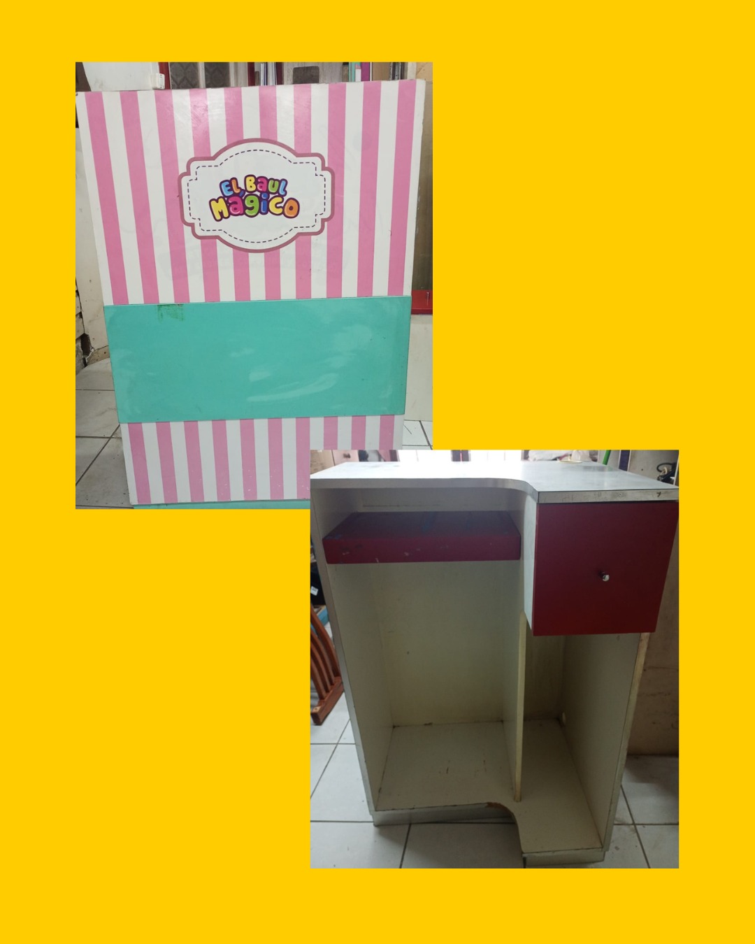 Vitrina / Baúl Mágico de melamina