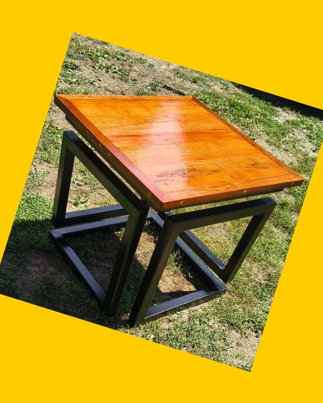 Mesa de centro de madera