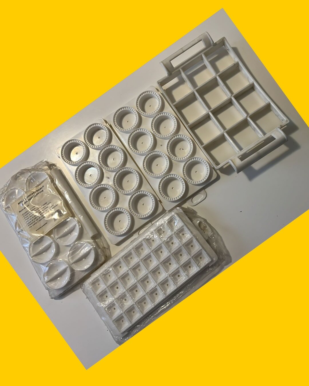 Moldes para pasta rellenas