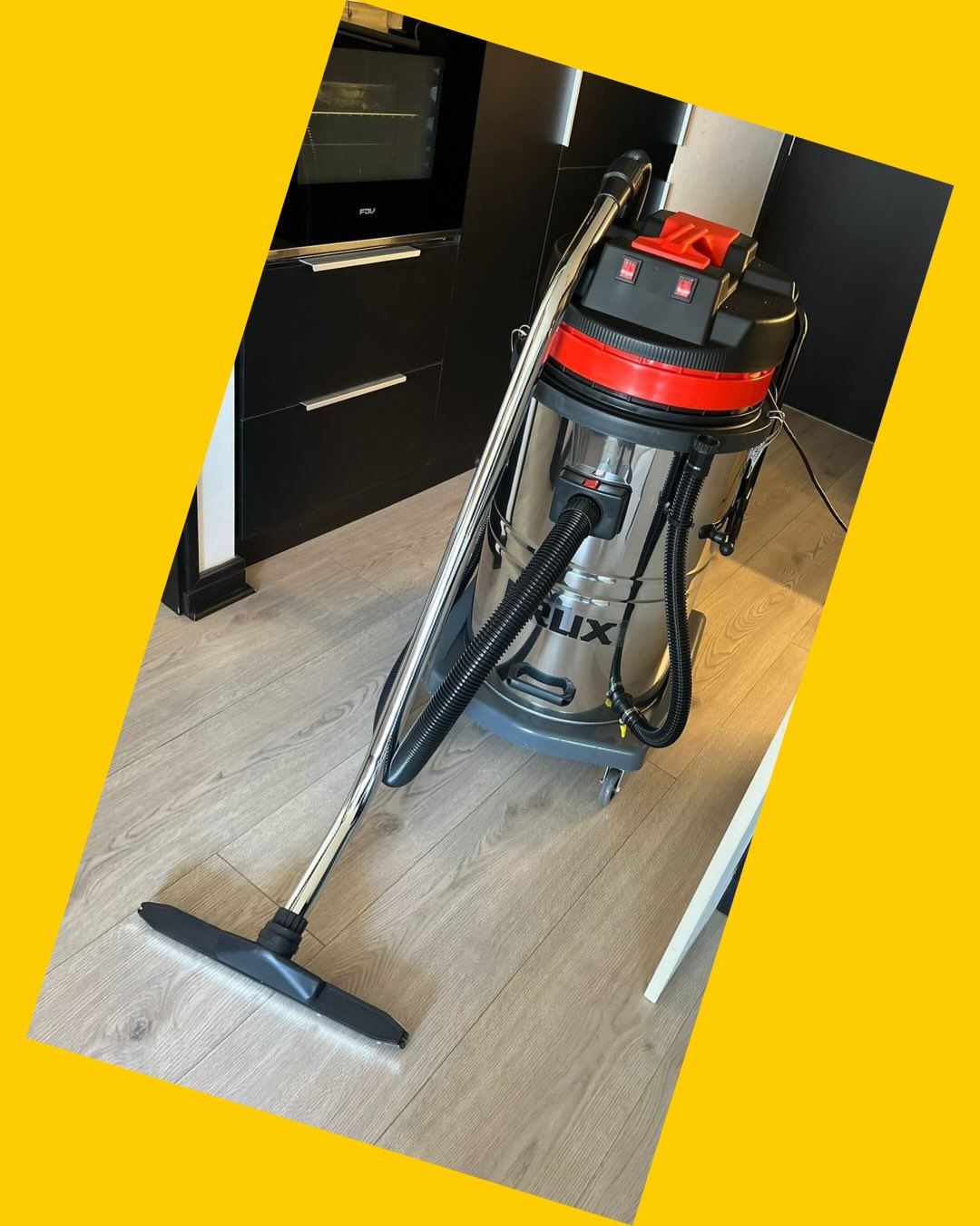 Aspiradora industrial para agua y polvo Erlix