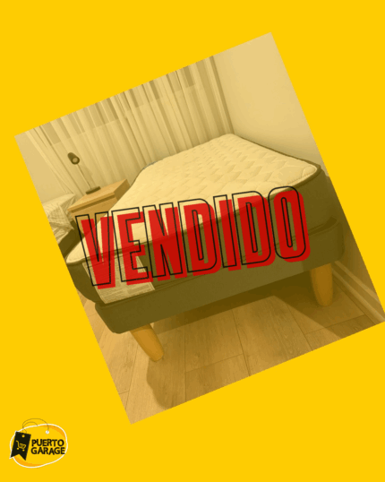 Cama europea 1 plaza Attimo + colchón CIC