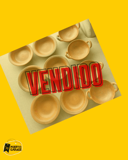 Pack de pocillos de greda