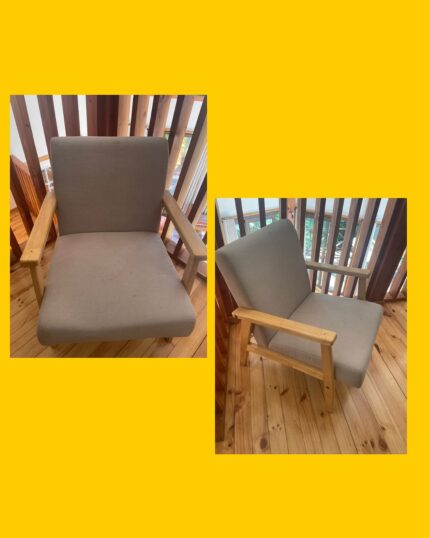 2 Sitiales de madera