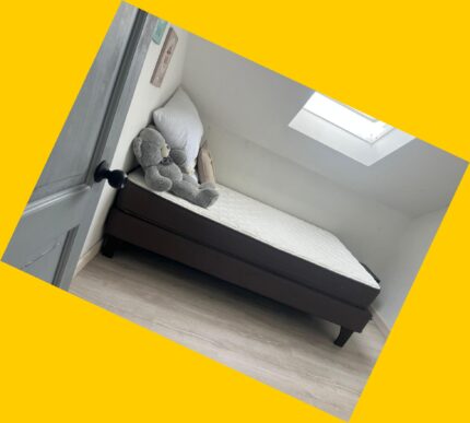 Cama europea 1,5 plazas Rosen