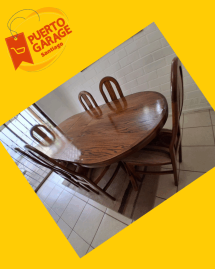 Juego de comedor / 6 sillas