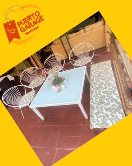 Juego de terraza
