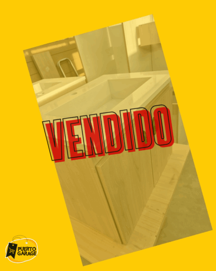 Mueble de baño o vanitorio flotante