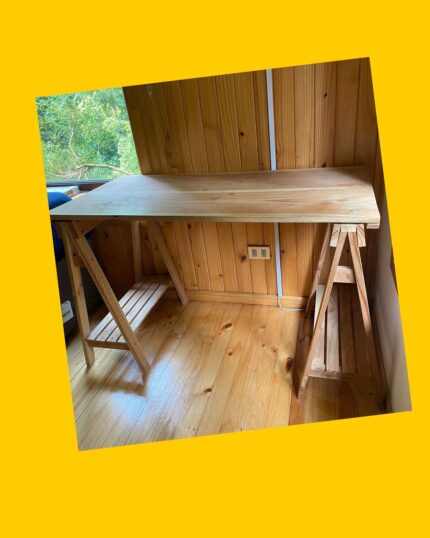 Escritorio de madera nativa Hecho a mano